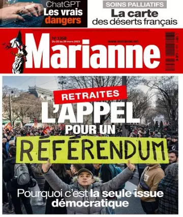 Marianne N°1358 Du 23 au 29 Mars 2023