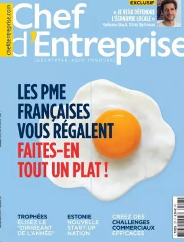 Chef d’Entreprise - Septembre 2019