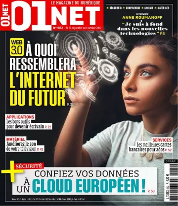 01Net N°982 Du 21 Septembre 2022