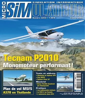 Micro Simulateur N°325 – Février 2021