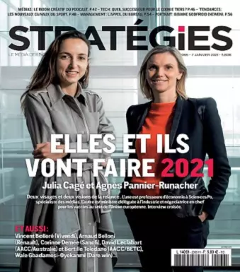 Stratégies N°2066 Du 7 Janvier 2021