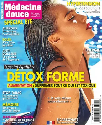 Médecine Douce N°10 – Juillet-Septembre 2019