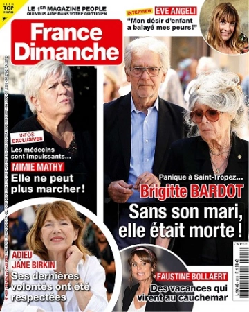 France Dimanche N°4013 Du 28 Juillet 2023