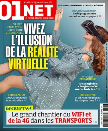 01Net N°966 Du 12 Janvier 2022