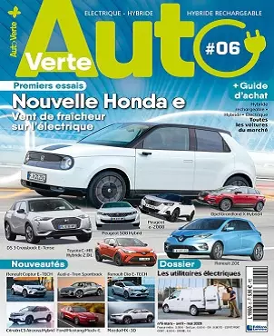 Auto Verte N°6 – Mars-Mai 2020