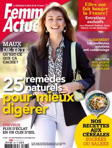 Femme Actuelle - 30 Septembre 2019