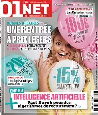 01Net N°936 Du 9 au 22 Septembre 2020