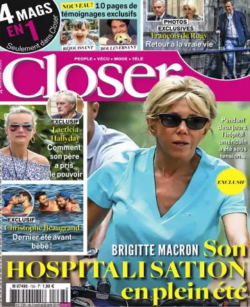 Closer N°738 Du 2 Août 2019