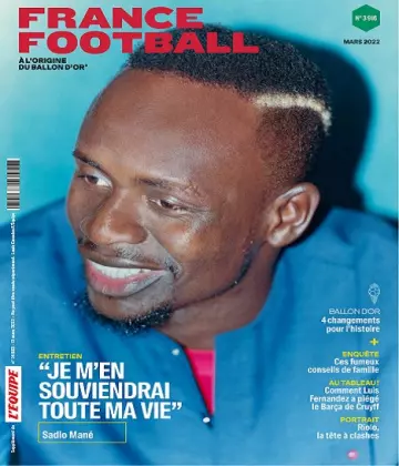 France Football N°3916 – Mars 2022