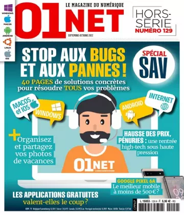 01Net Hors Série N°129 – Septembre-Octobre 2022