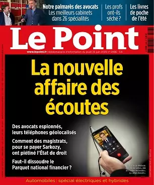 Le Point N°2496 Du 25 Juin 2020