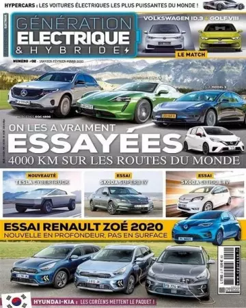 Génération Electrique & Hybrides - Janvier-Mars 2020