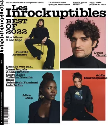 Les Inrockuptibles N°16 – Décembre 2022-Janvier 2023