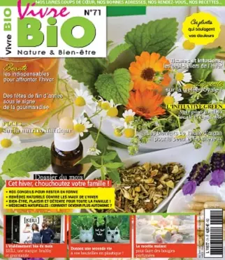 Vivre Bio N°71 – Novembre-Décembre 2020