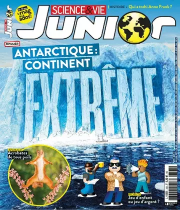 Science et Vie Junior N°393 – Juin 2022