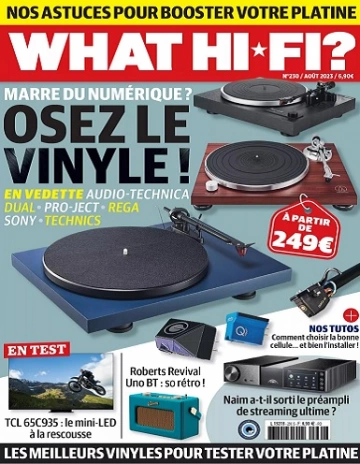 What Hi-Fi N°230 – Août 2023