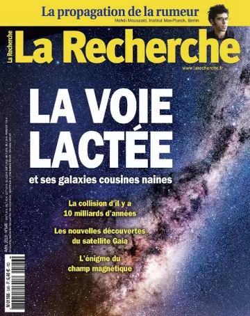 La Recherche N°546 – Avril 2019