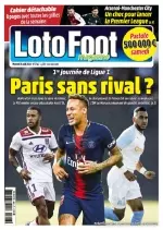 Loto Foot N°1761 Du 8 Août 2018