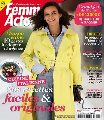 Femme Actuelle N°1906 Du 5 Avril 2021