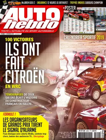 Auto Hebdo N°2202 Du 6 Février 2019