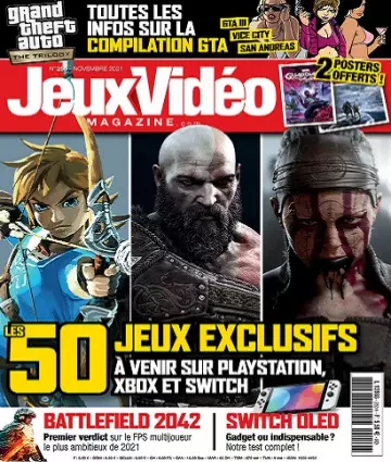 Jeux Vidéo Magazine N°250 – Novembre 2021