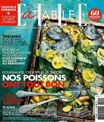 Elle à Table N°141 – Mars-Avril 2022