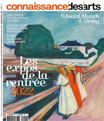 Connaissance Des Arts N°817 – Septembre 2022