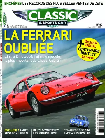 Classic & Sports Car - Octobre 2019