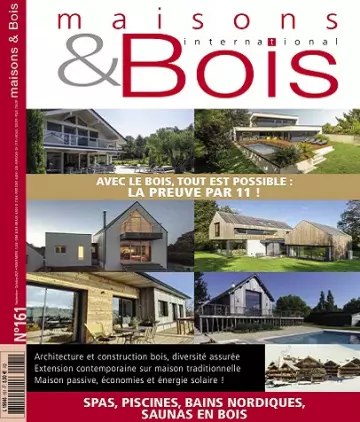 Maisons et Bois N°161 – Septembre-Octobre 2021