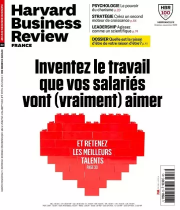 Harvard Business Review N°53 – Octobre-Novembre 2022