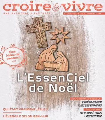 Croire et Vivre N°212 – Décembre 2022