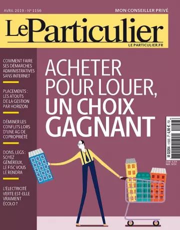 Le Particulier N°1156 – Avril 2019