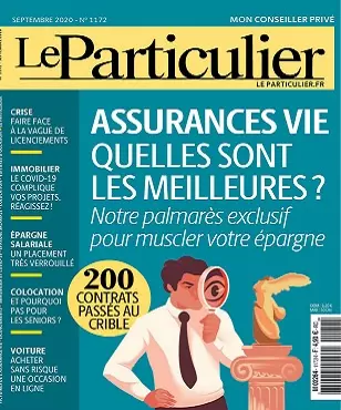 Le Particulier N°1172 – Septembre 2020