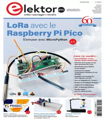 Elektor N°490 – Juillet-Août 2021