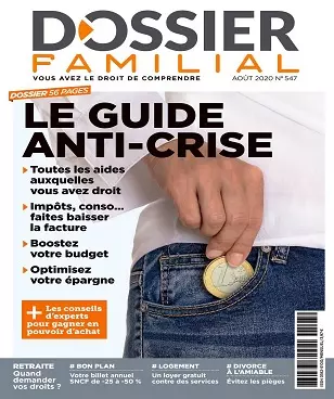 Dossier Familial N°547 – Août 2020