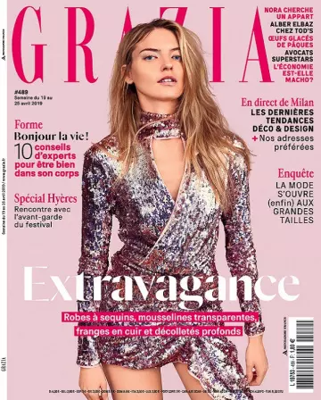 Grazia N°489 Du 19 au 25 Avril 2019