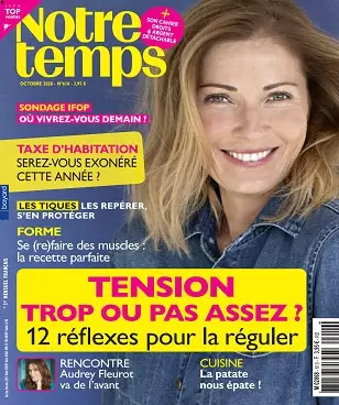 Notre Temps N°610 – Octobre 2020