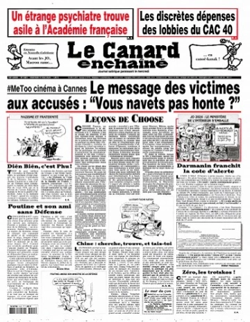 Le Canard Enchaîné N°5401 Du 15 au 21 Mai 2024 - Journaux