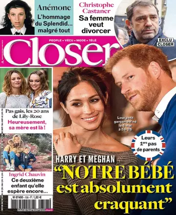 Closer N°726 Du 10 au 16 Mai 2019