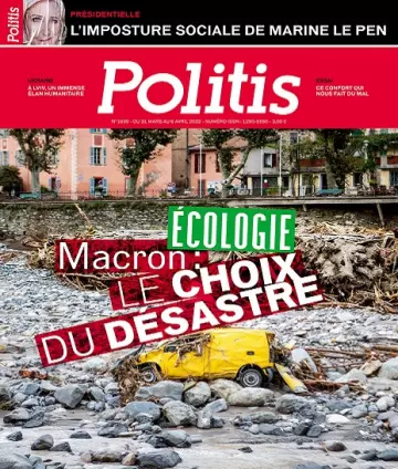 Politis N°1699 Du 31 Mars 2022