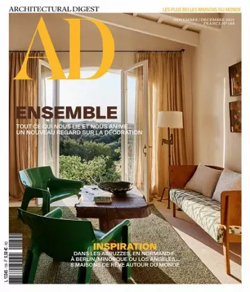 AD Architectural Digest N°169 – Novembre-Décembre 2021