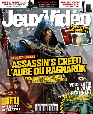 Jeux Vidéo Magazine N°252 – Janvier 2022