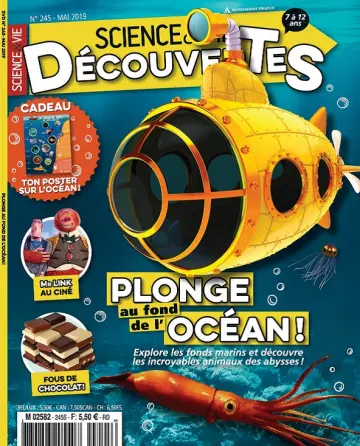 Science et Vie Découvertes N°245 – Mai 2019