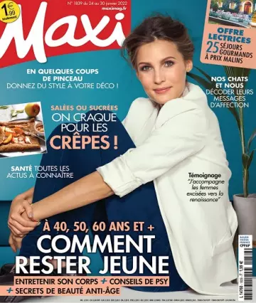 Maxi N°1839 Du 24 au 30 Janvier 2022