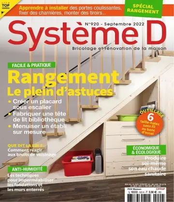 Système D N°920 – Septembre 2022