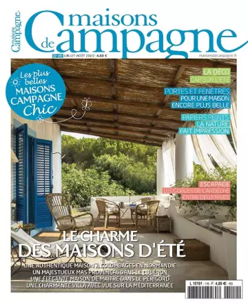 Maisons De Campagne N°119 – Juillet-Août 2019