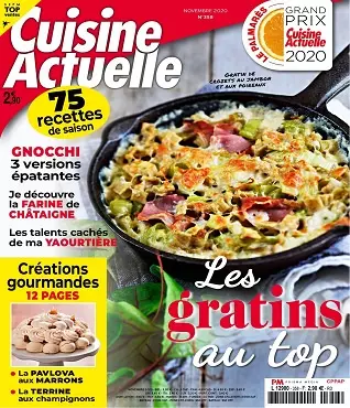 Cuisine Actuelle N°358 – Novembre 2020