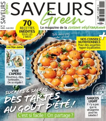 Saveurs Green N°13 – Juillet-Août 2022