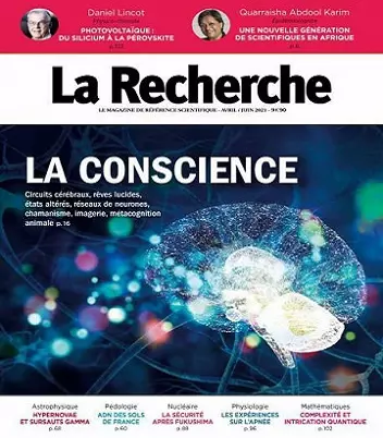 La Recherche N°565 – Avril-Juin 2021