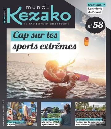 Kezako Mundi N°58 – Mai 2022